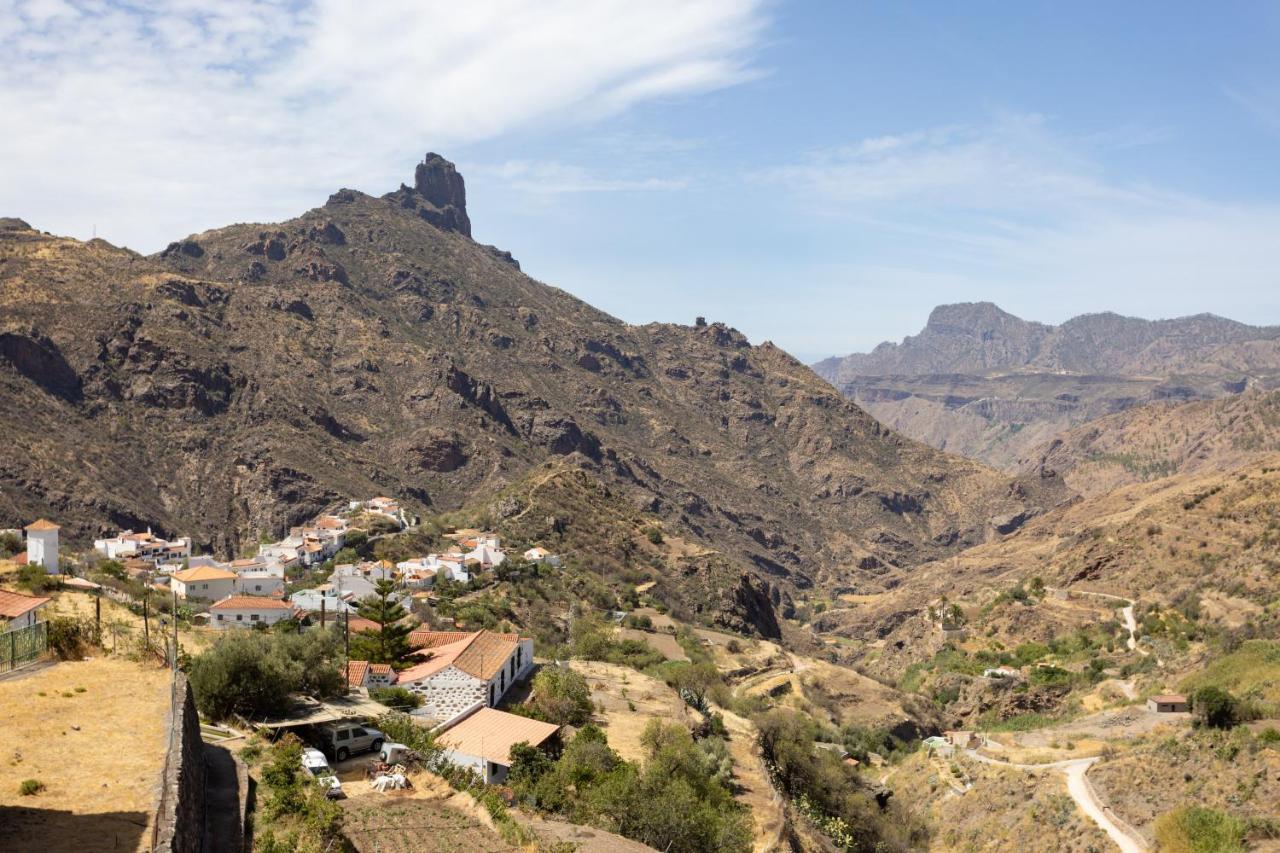 Casa Maruca With Roque Nublo View Villa Tejeda  Bagian luar foto