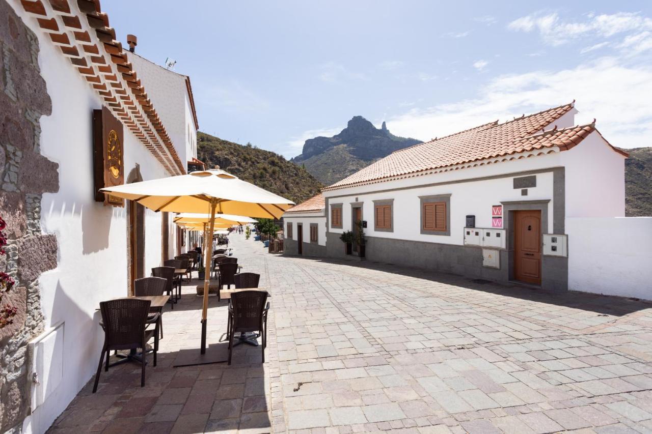 Casa Maruca With Roque Nublo View Villa Tejeda  Bagian luar foto