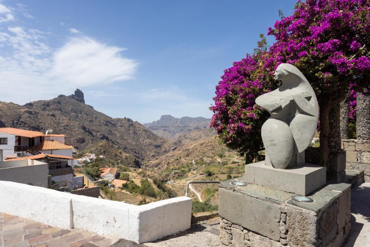 Casa Maruca With Roque Nublo View Villa Tejeda  Bagian luar foto