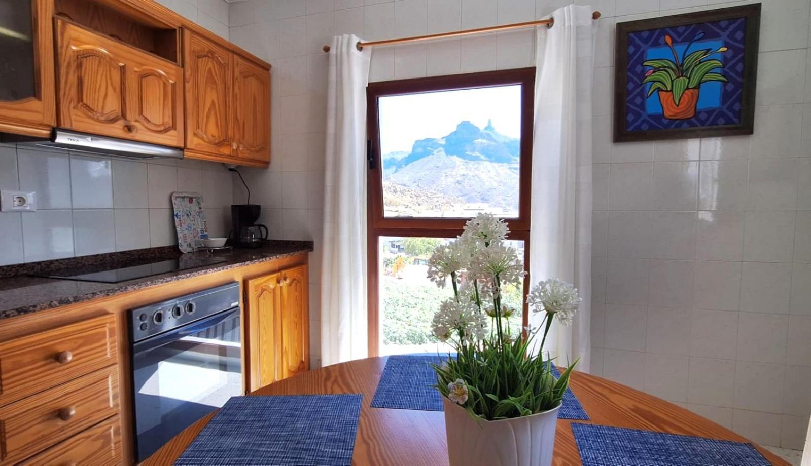 Casa Maruca With Roque Nublo View Villa Tejeda  Bagian luar foto