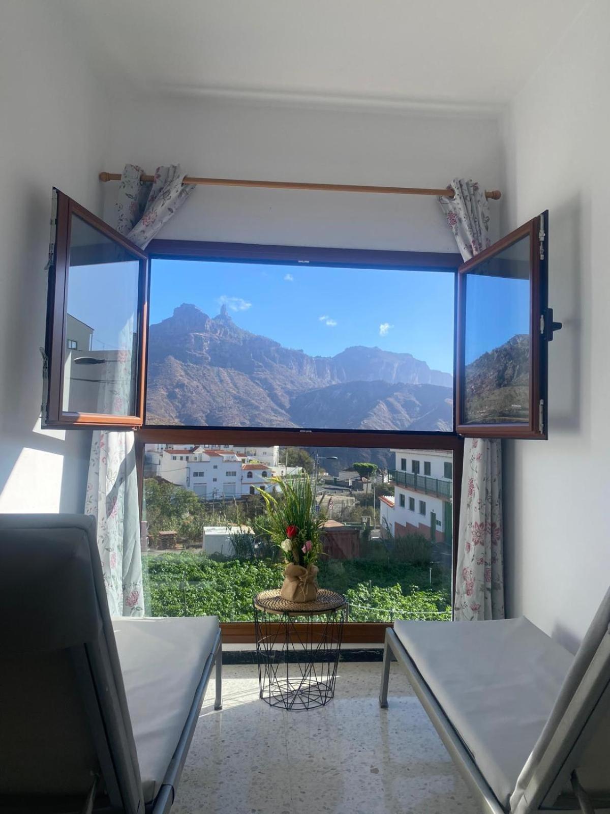 Casa Maruca With Roque Nublo View Villa Tejeda  Bagian luar foto