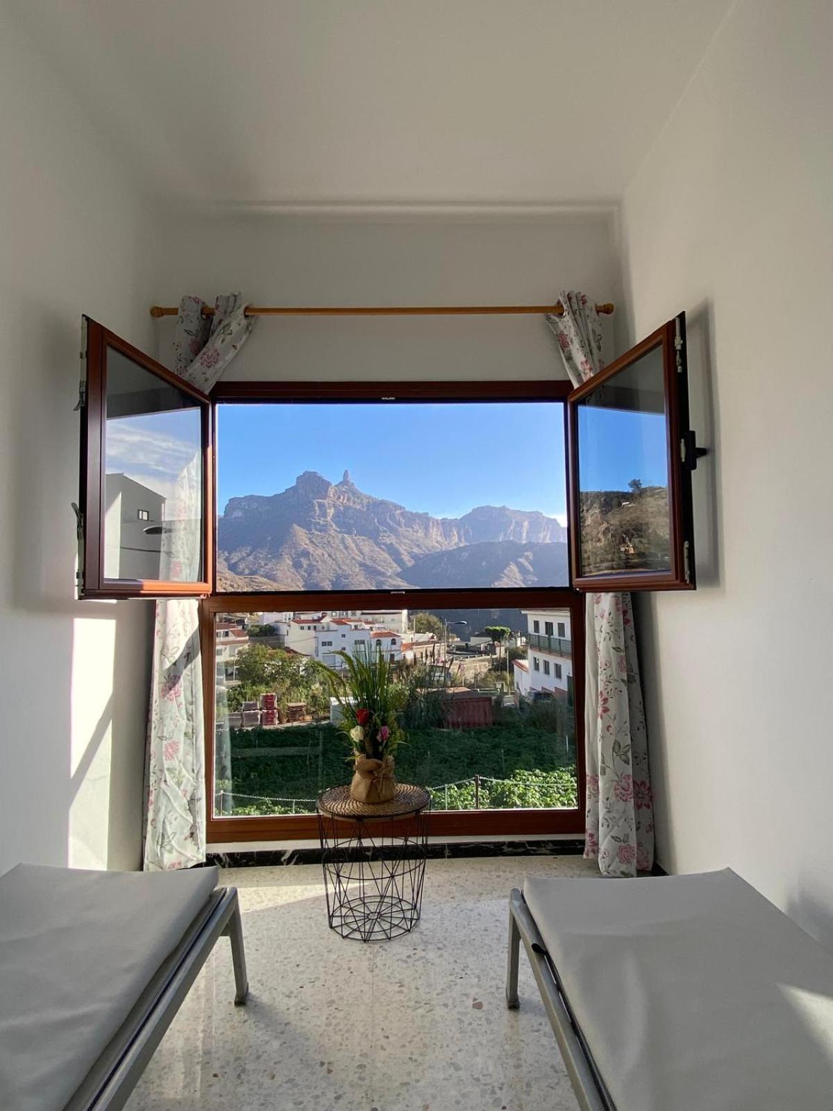 Casa Maruca With Roque Nublo View Villa Tejeda  Bagian luar foto